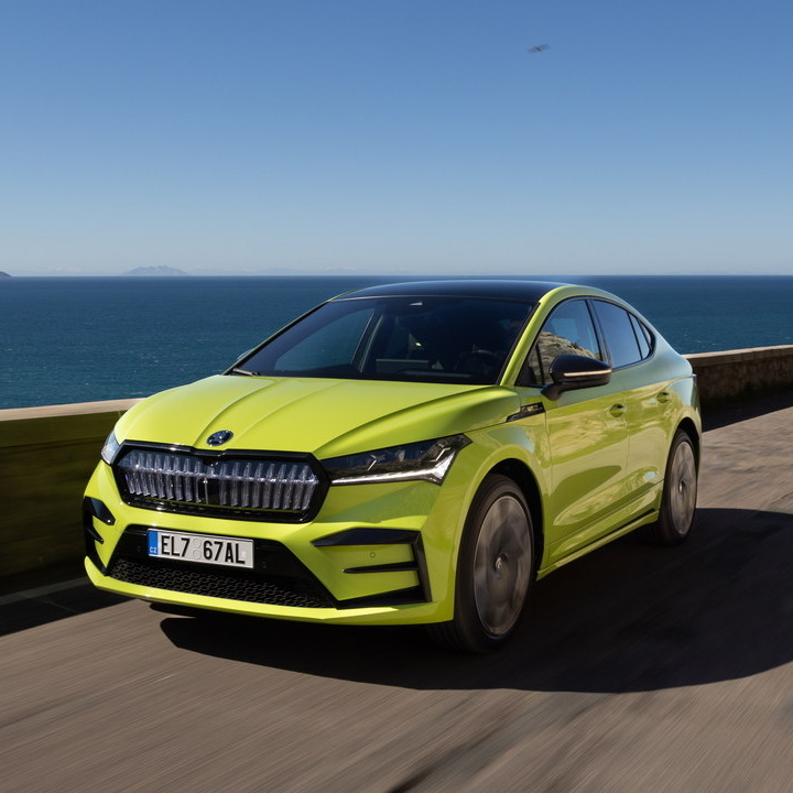 Skoda Enyaq Coupe Iv Rs Green Square Driving Co Uk From The