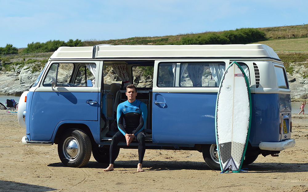 Old vs new: Volkswagen and California camper vans go to