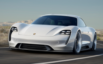 Porsche takes on Tesla with 600bhp Mission E electric four-door coupé