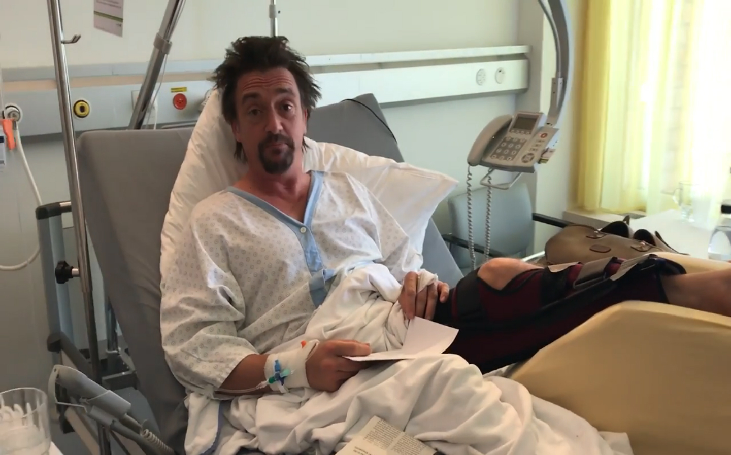 Jeremy Clarkson Thought Richard Hammond Had Died After Co Star Crashed 220mph Rimac Electric