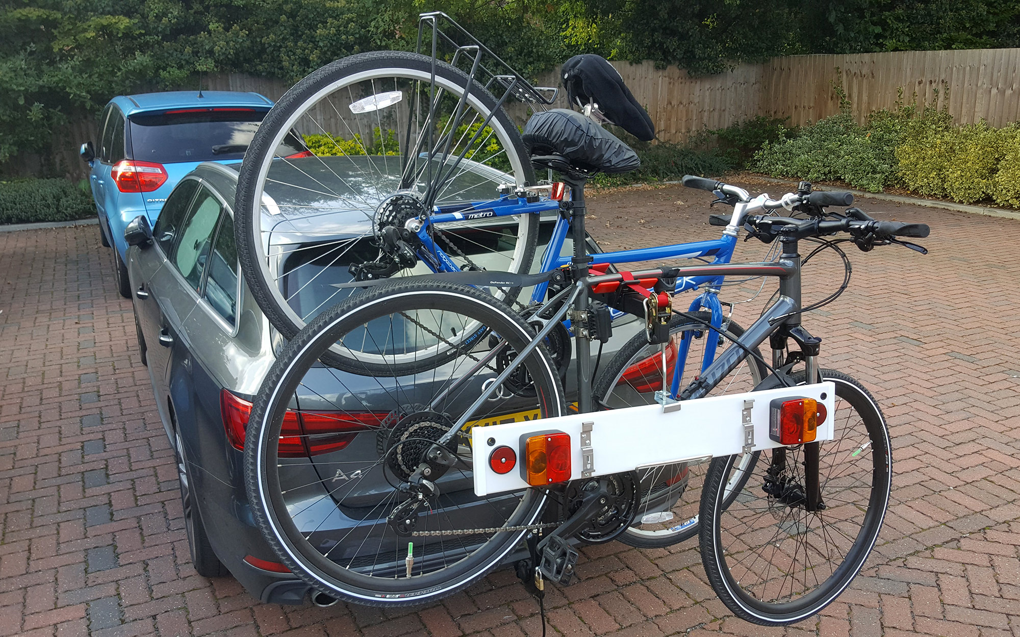 Three Towbar Mounted Bike Racks Tested