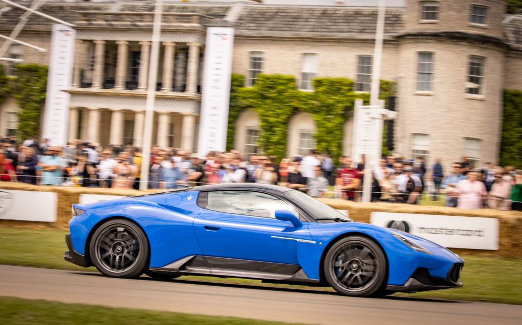 Maserari MC20 Goodwood debut