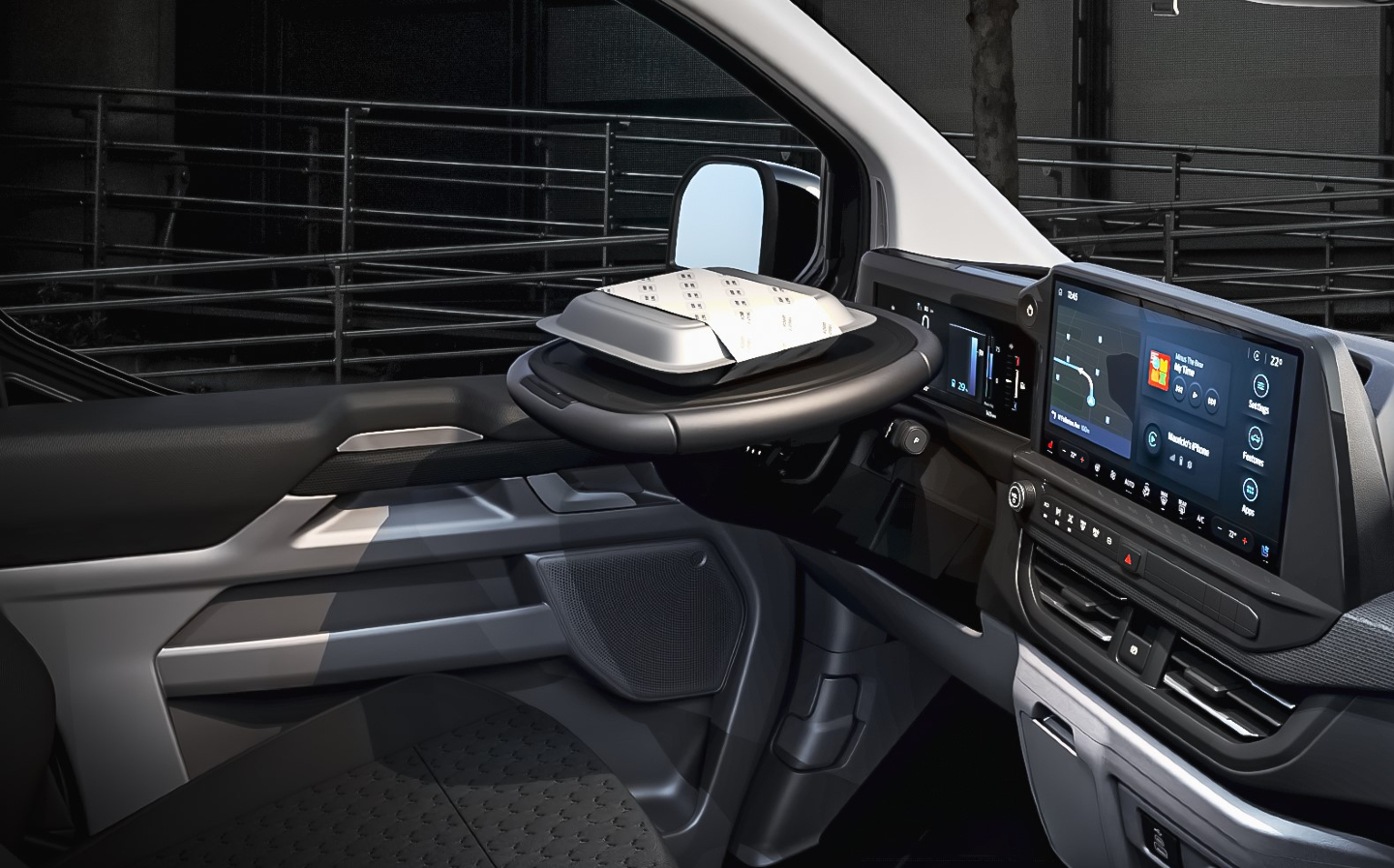 Interior of New Ford Transit Custom Revealed