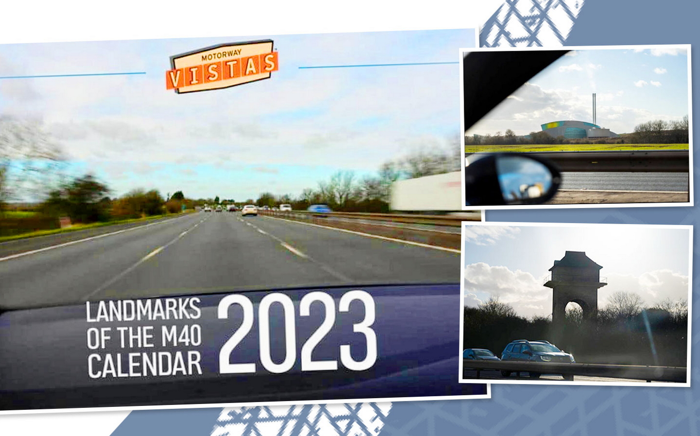 The 'boring' M40 motorway calendar that's a road to success for creators