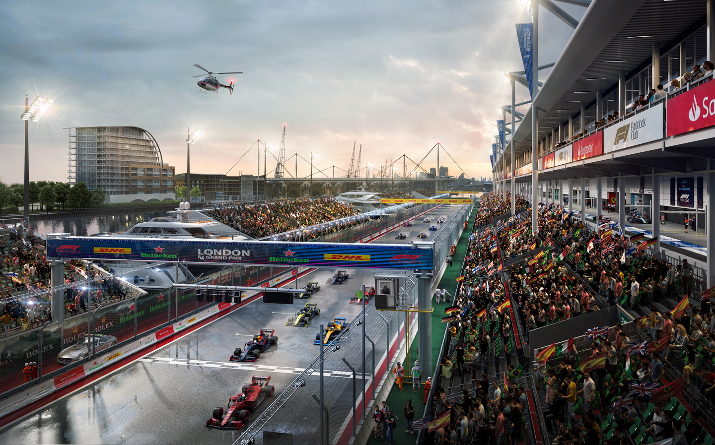 Formula One racing could come to London as part of £250m Royal Docks ...