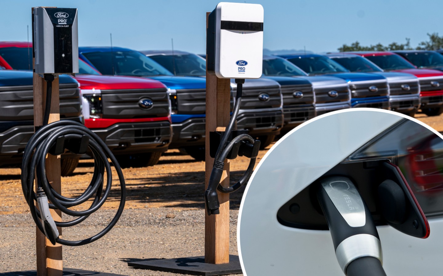 America's Tesla vs CCS EV charger war is like battle between VHS and ...