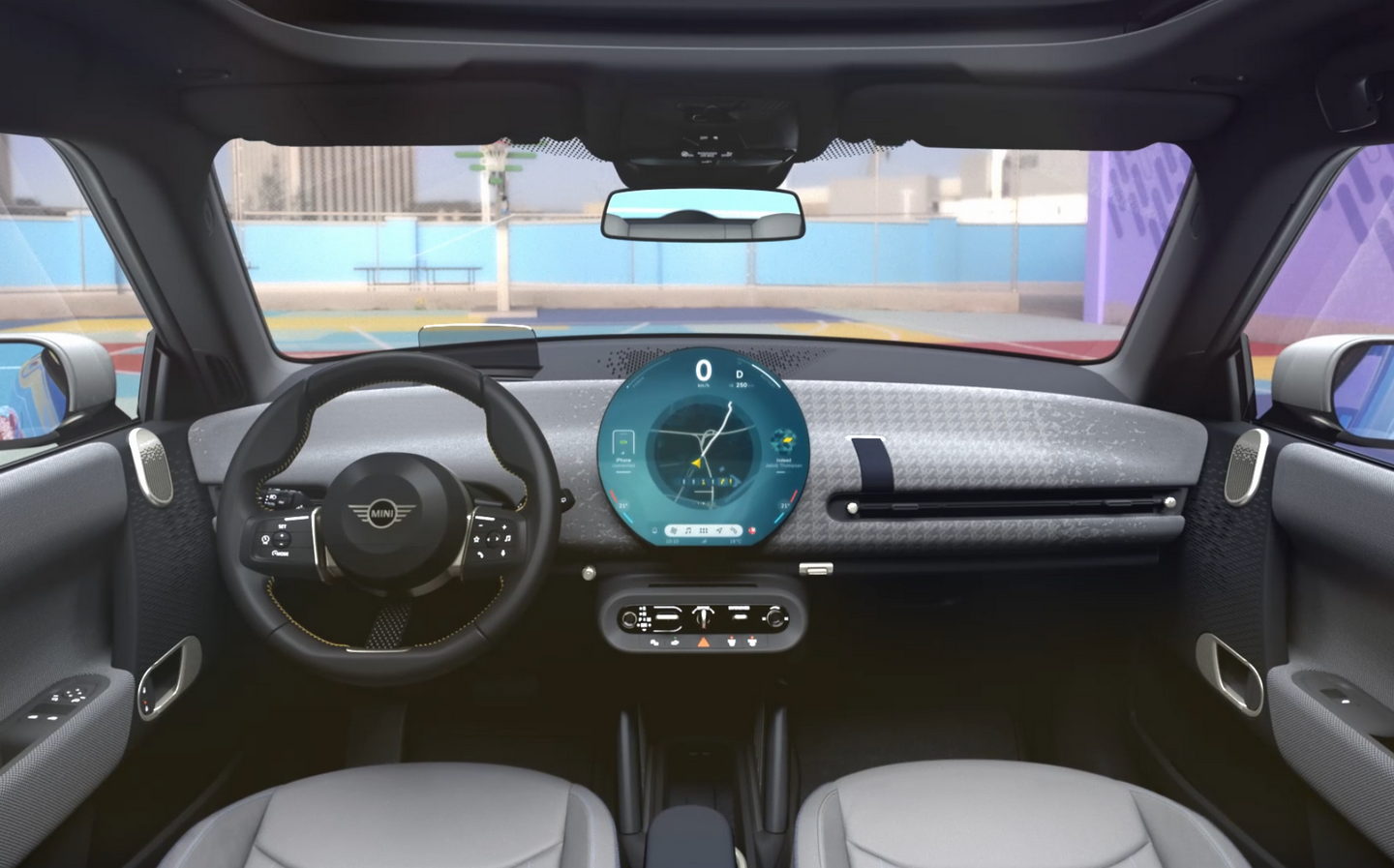 Minimalist new Mini dashboard revealed - takes inspiration from 1959 ...