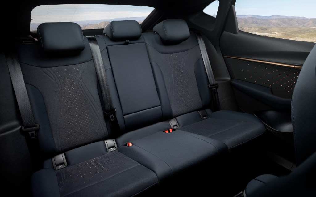 Cupra Tavascan interior rear seats