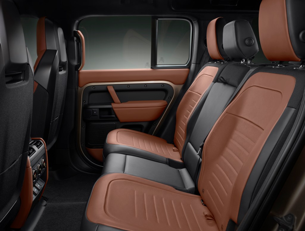 Land Rover Defender Octa rear seats