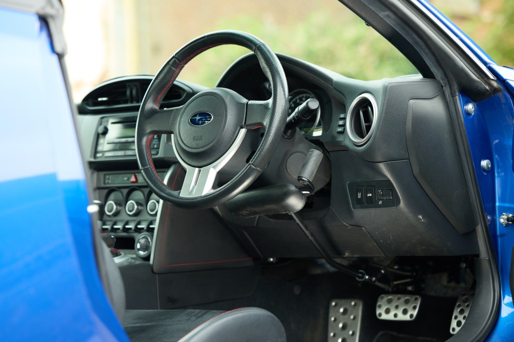 Subaru BRZ hand controls for disabled drivers