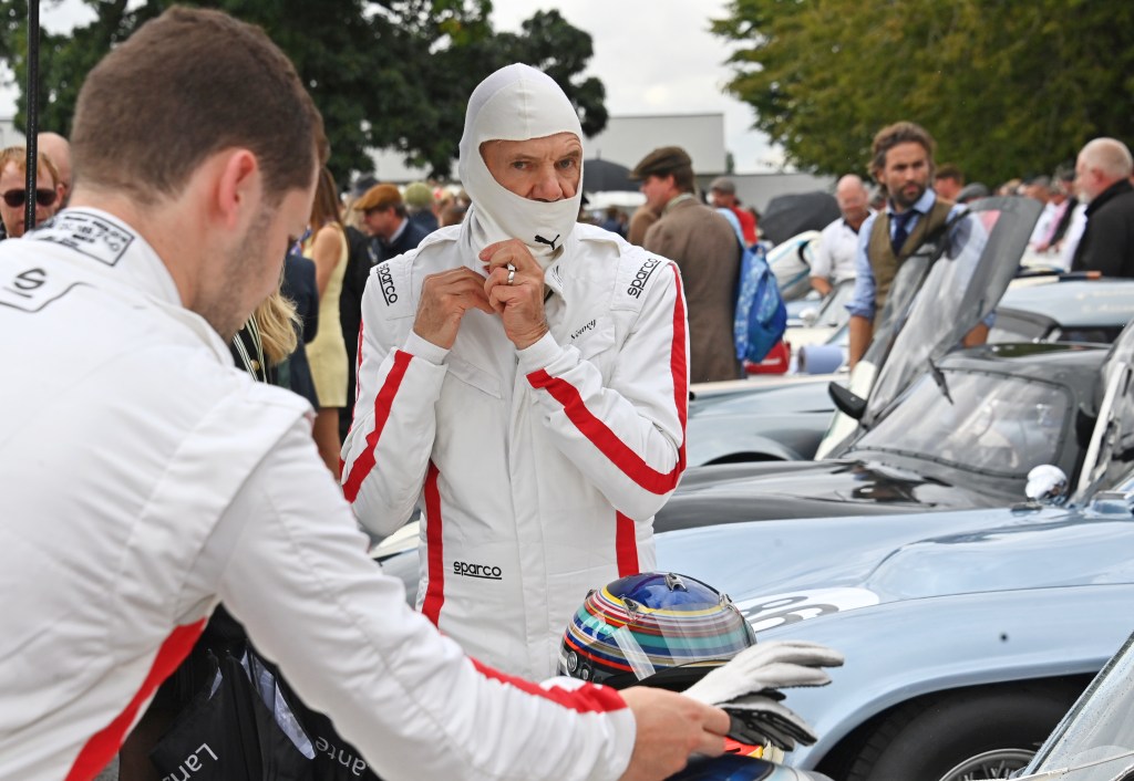 F1 design legend Adrian Newey raced alongside his son Harry at the Revival 2024. Photo: Dave Benett via Getty Images