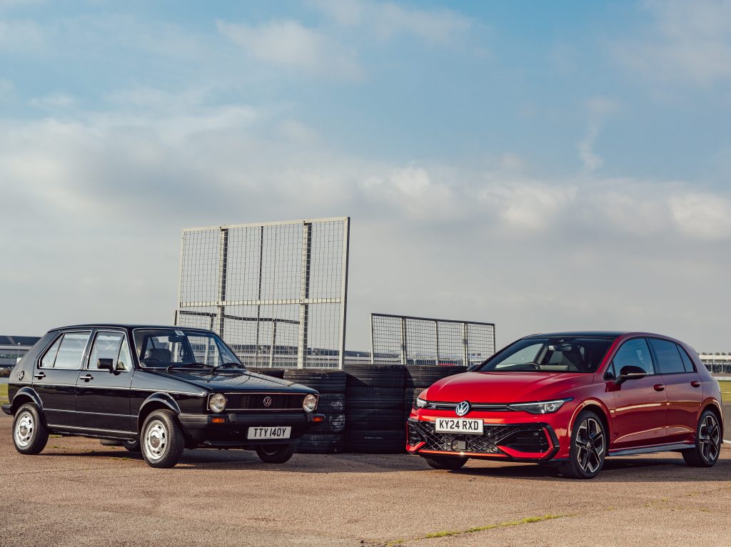 Volkswagen Golf Mk1 and Mk8.5 celebrate 50 years of the badge