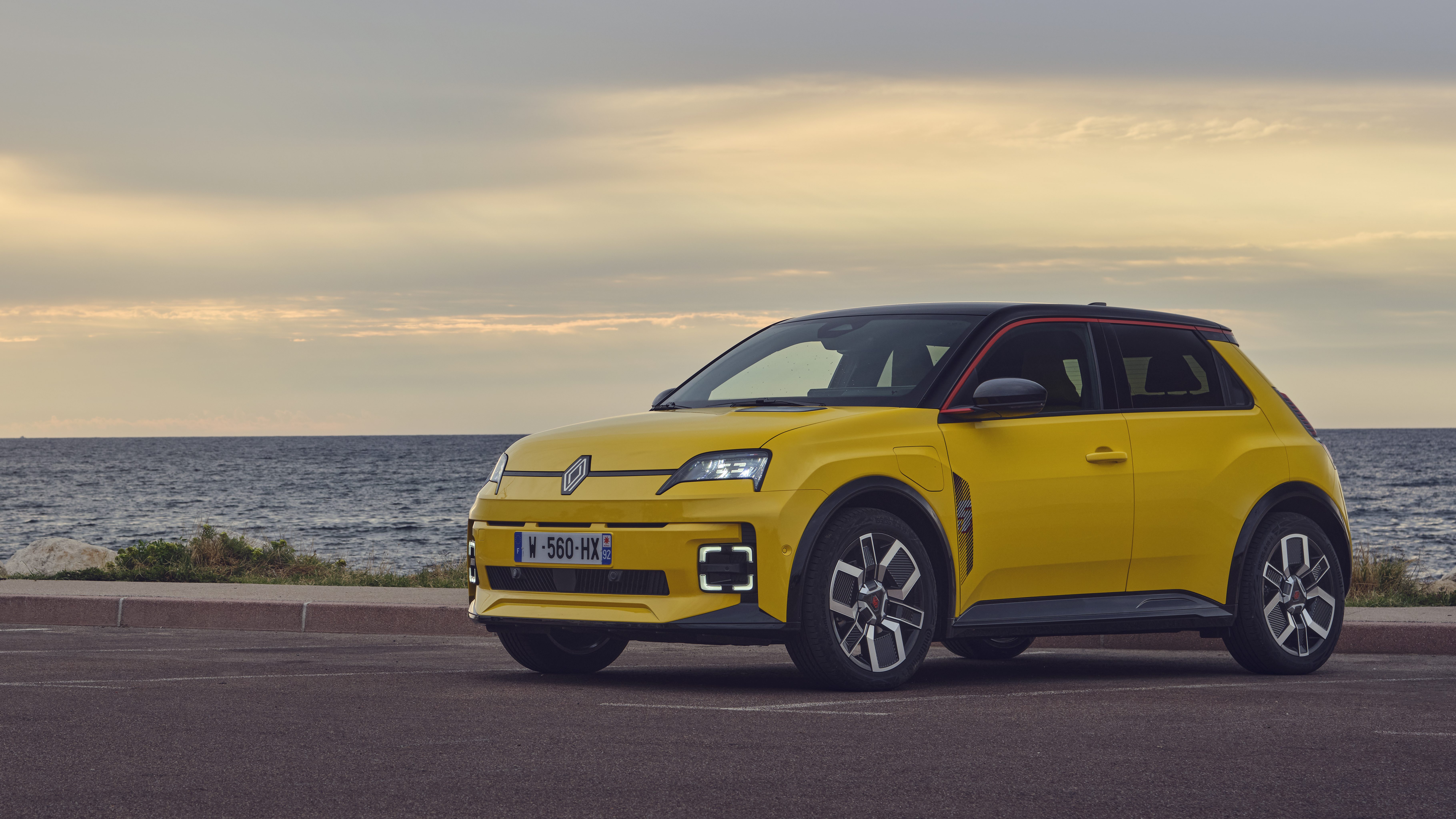 Renault R5 image bank media Test-Drive, from September 21 to 23th 2024 at Nice, France - Photo Yannick Brossard / DPPI