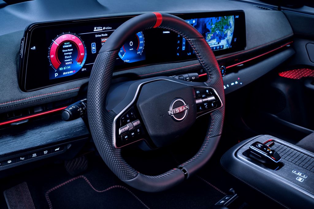 Nissan Ariya Nismo dashboard