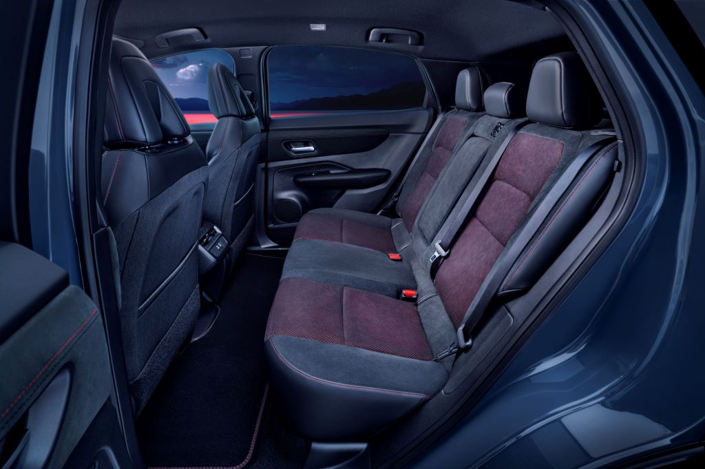 Nissan Ariya Nismo rear seats