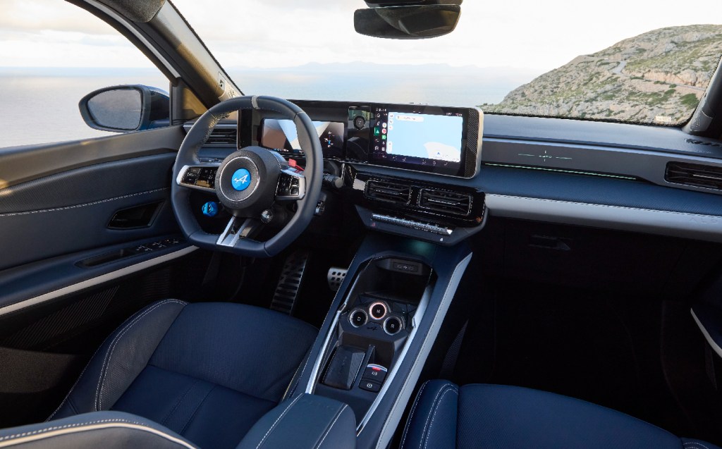 Alpine A290 interior