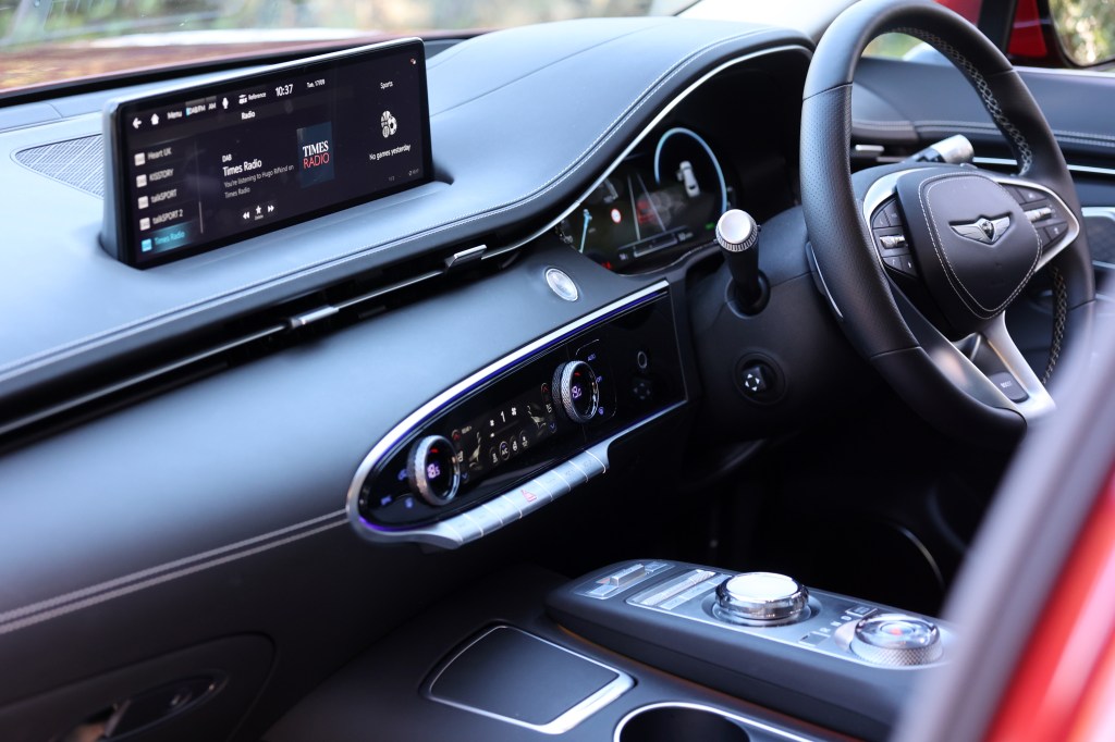 Genesis Electrified GV70 dashboard