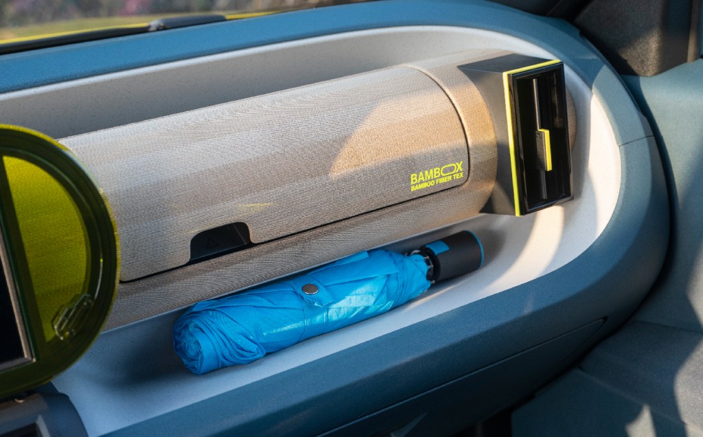 Fiat Grande Panda dashboard storage