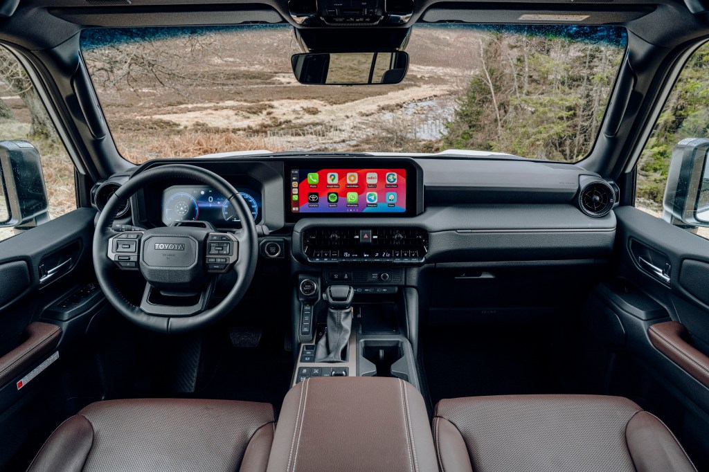 2025 Toyota Land Cruiser interior