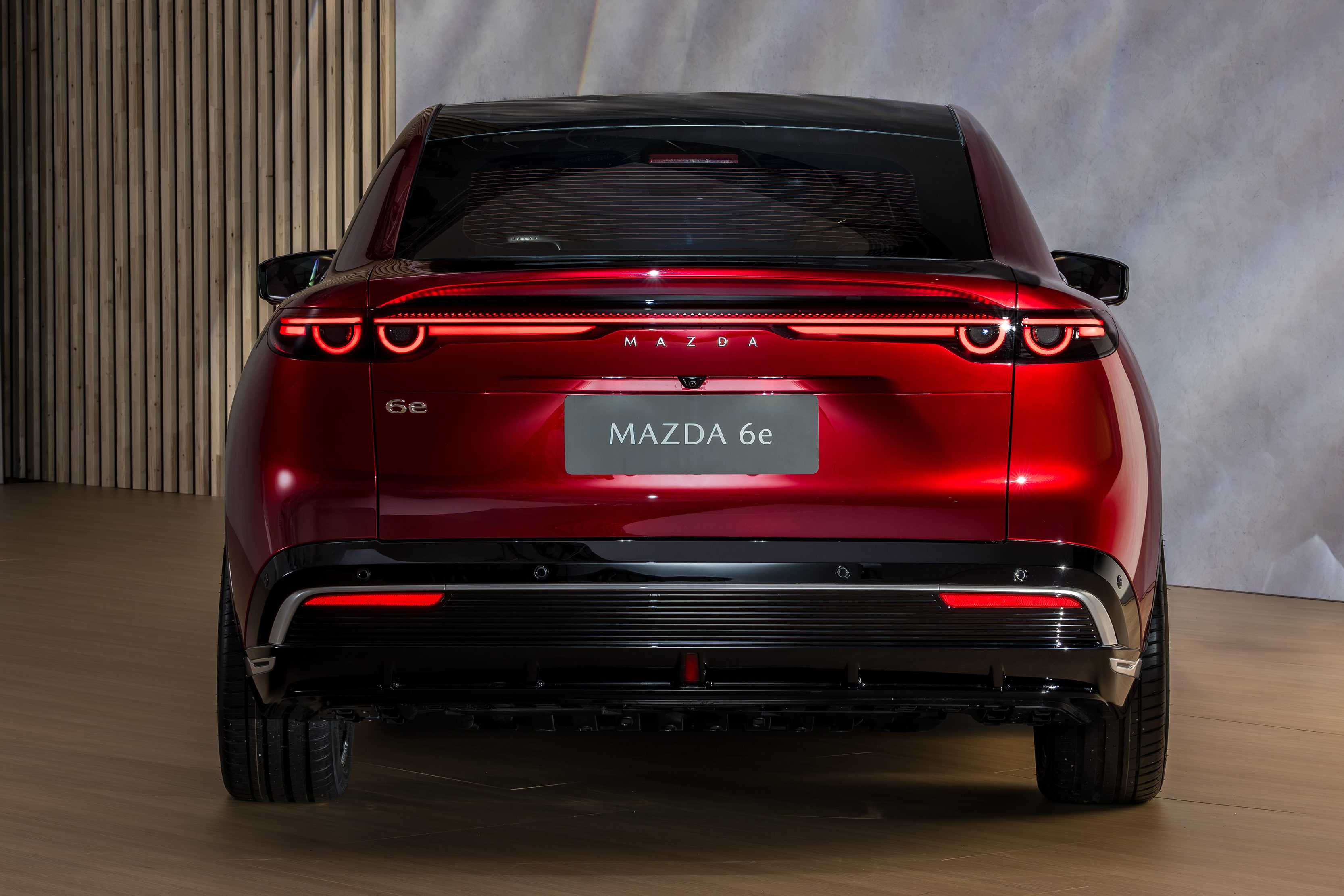 Mazda 6e rear view