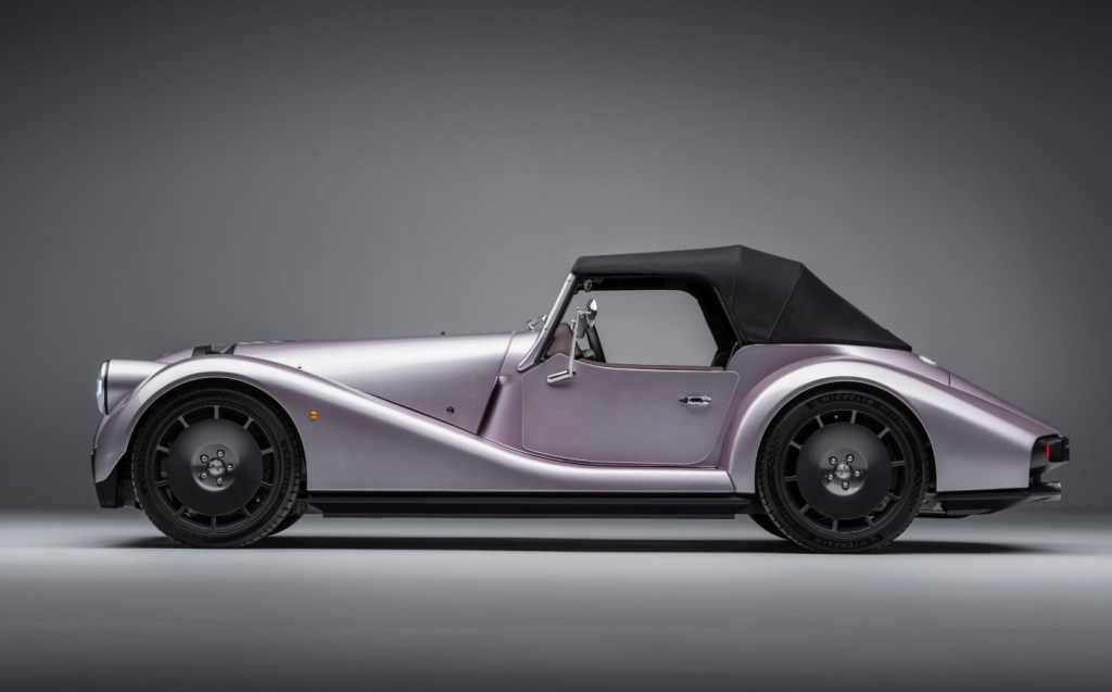 Morgan Supersport soft top with roof up