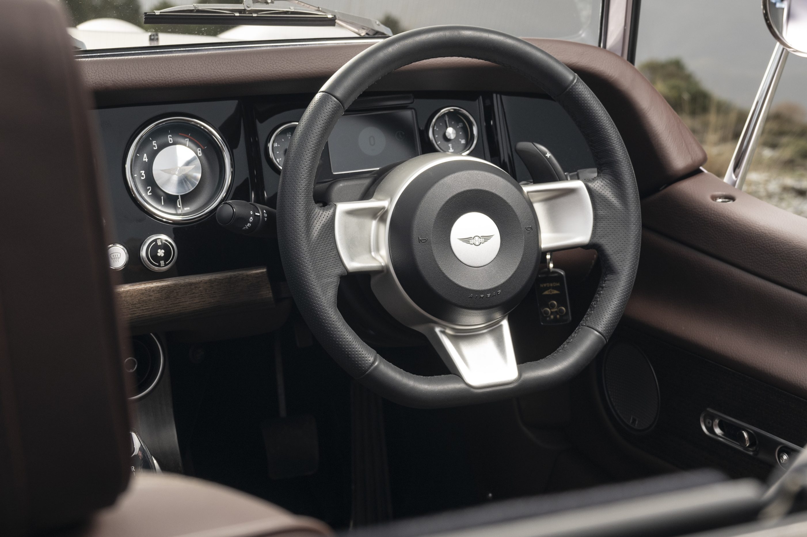 Morgan Supersport interior details